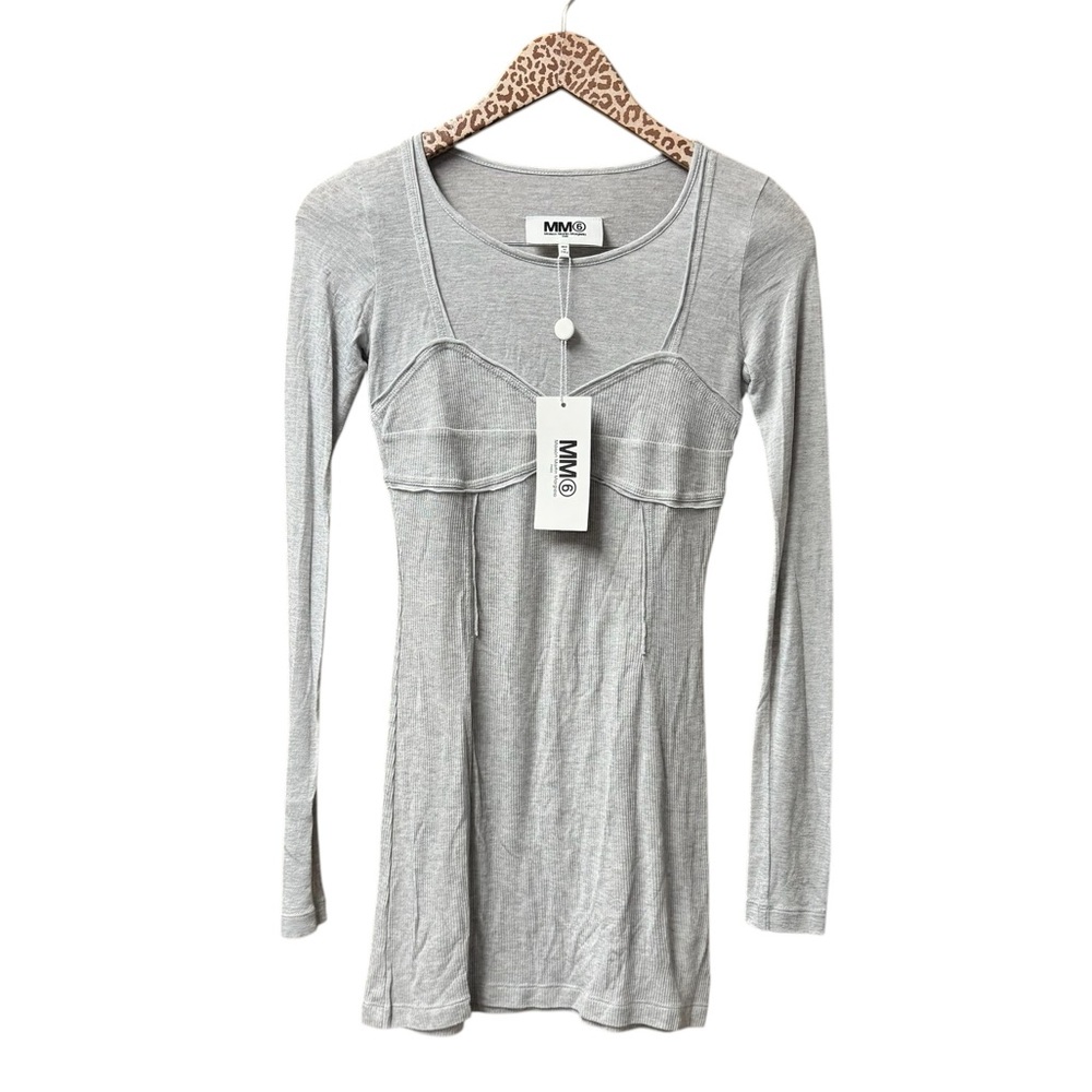 Maison Martin Margiela Gray Long Sleeve Blouse